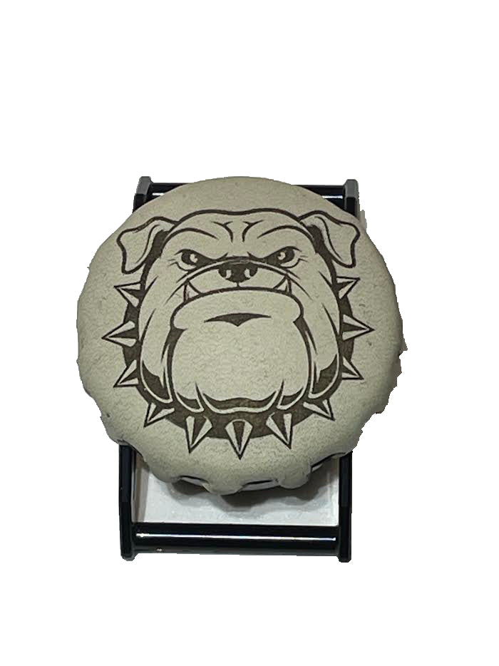 Bulldog White on Black SPEC