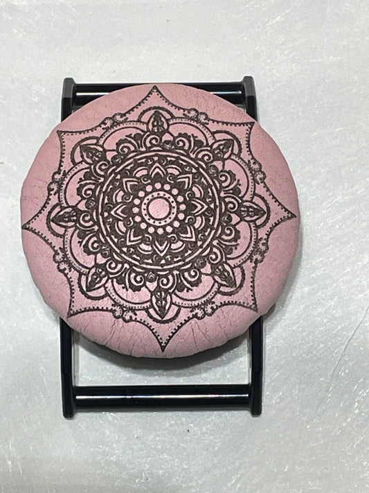 Pink Lace on Black SPEC