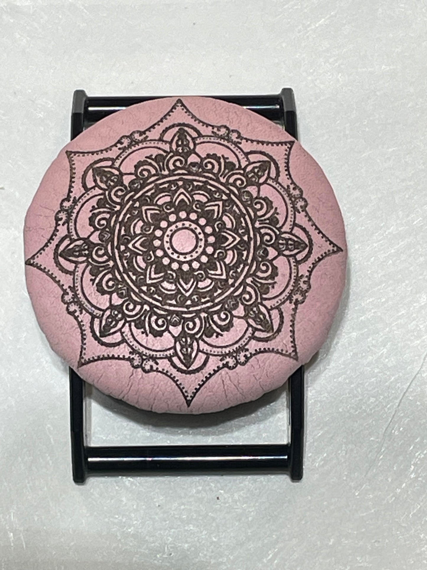 Pink Lace on Black SPEC