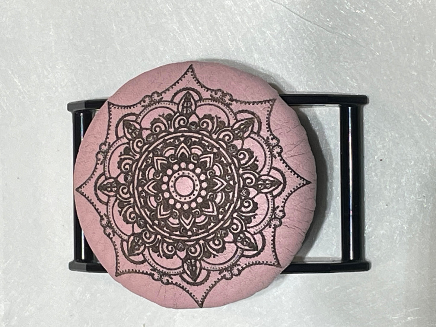 Pink Lace on Black SPEC