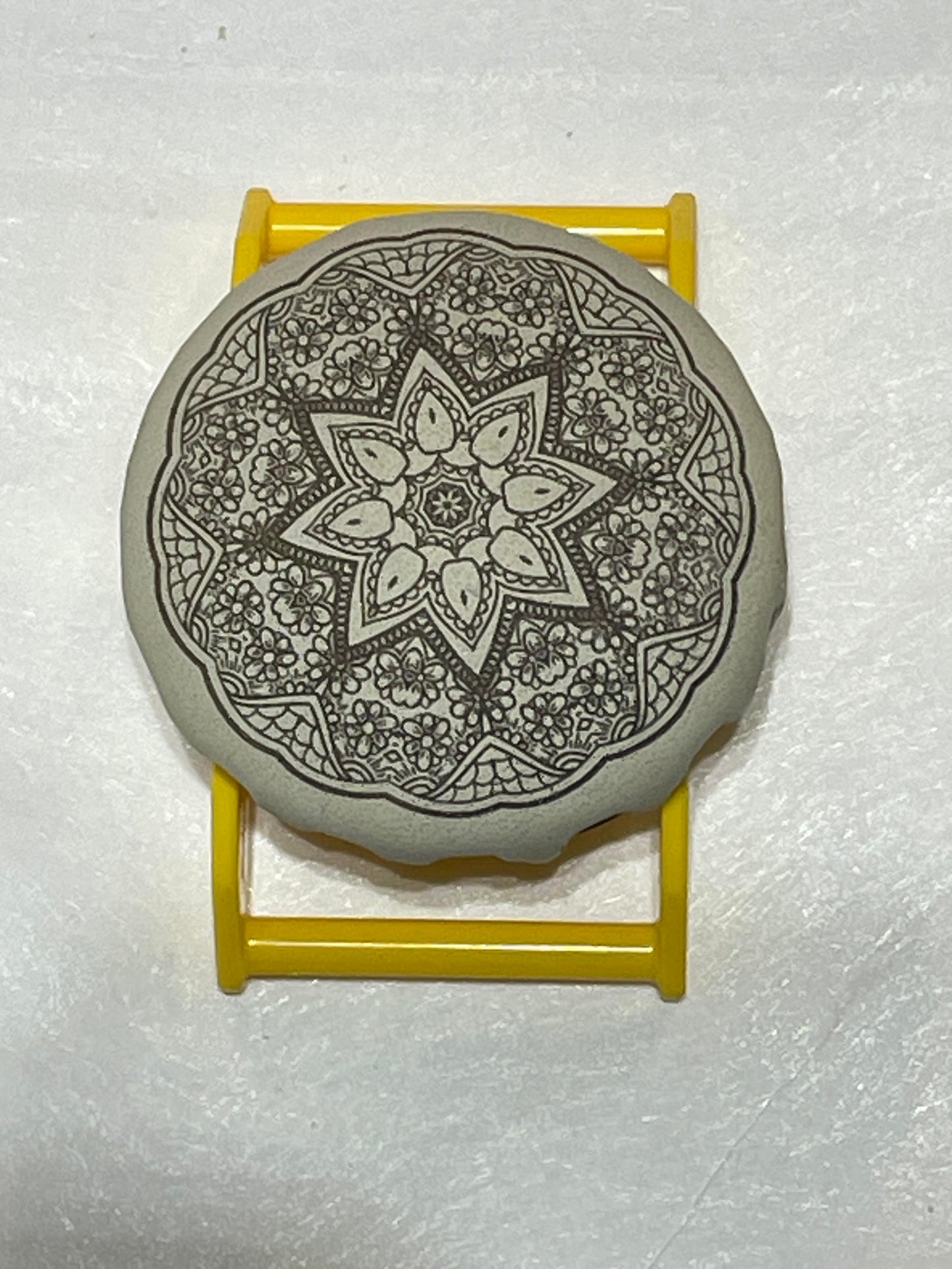 White Lace on Yellow SPEC