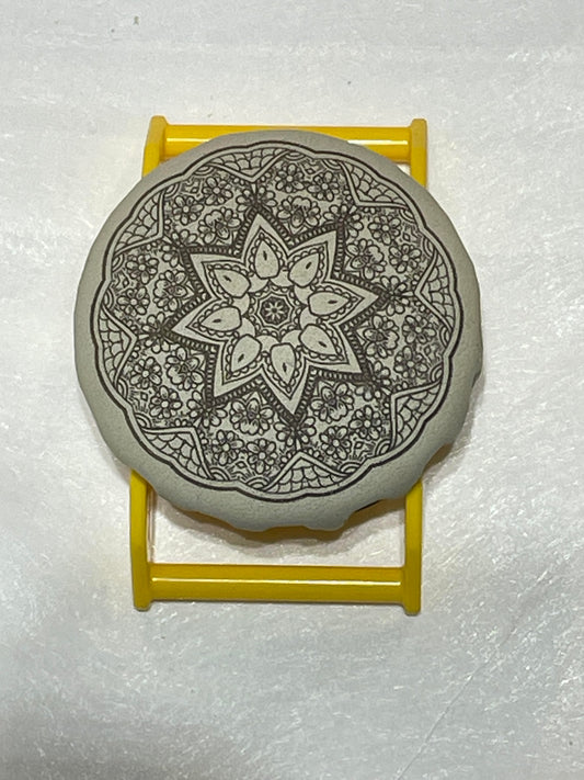 White Lace on Yellow SPEC