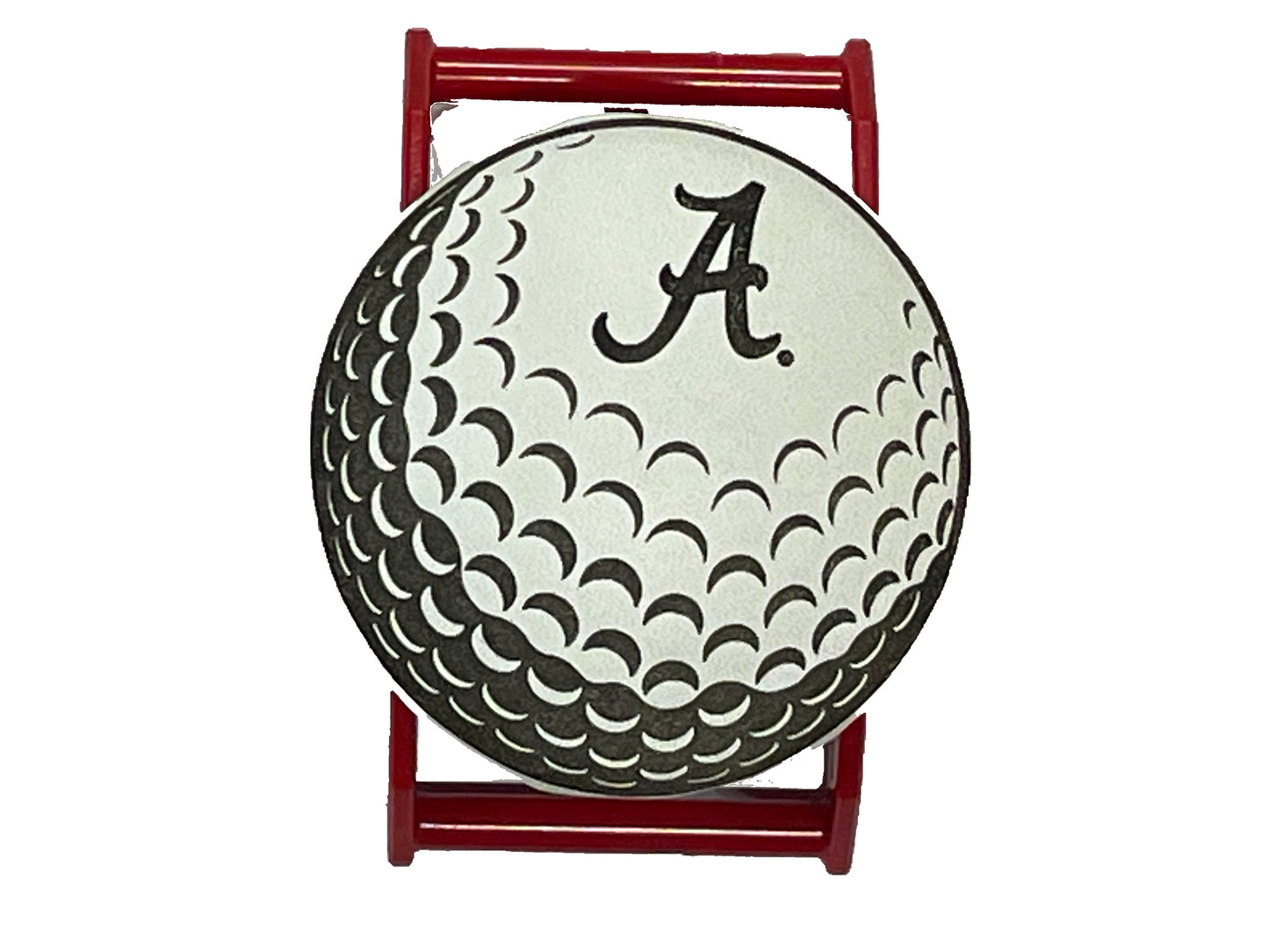 Alabama Golf on Red SPEC