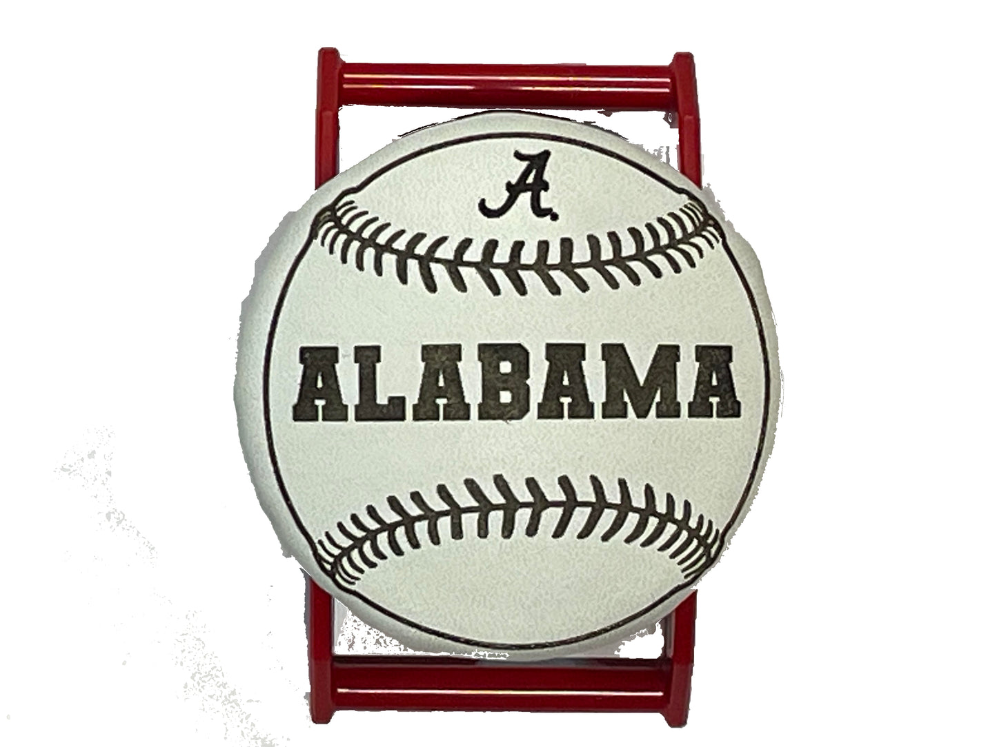 Alabama Baseball on Red SPEC