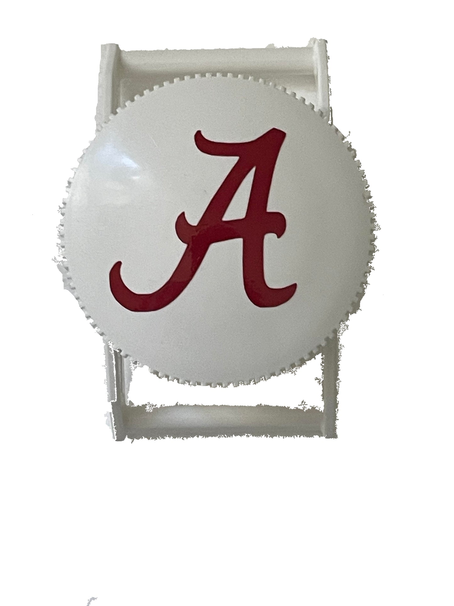 Alabama Red A on White SPEC