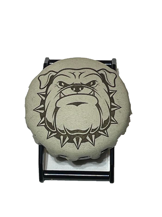 Bulldog White on Black SPEC