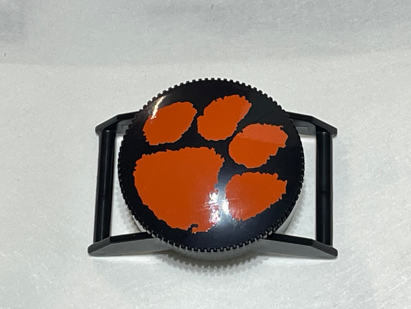 Clemson Orange Paw  Black SPEC