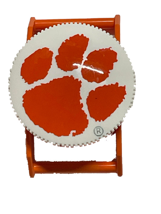 Clemson Orange Paw  White/Orange SPEC