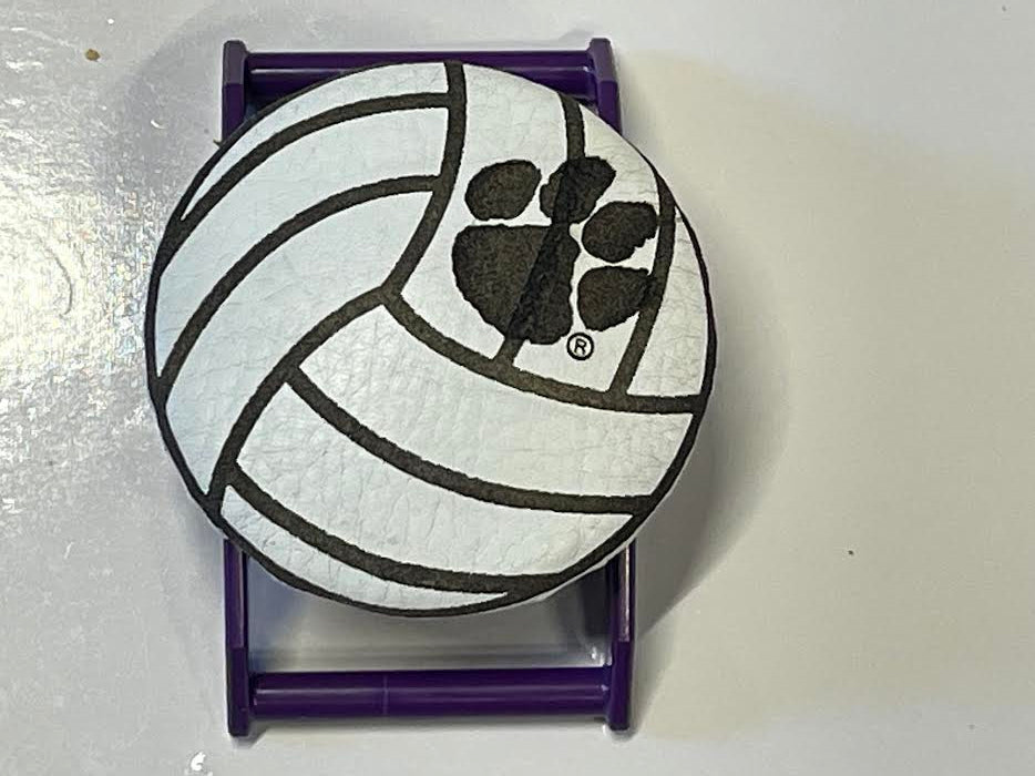 Clemson Volleyball Purple SPEC